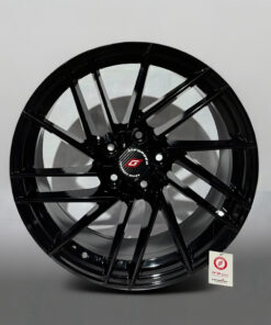 RINES 18X8  BARRENACION 5-113 INFORGED GLOSS BLACK PARA AUDI