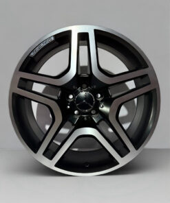 RINES 19X8 BARRENACION 5-112 COLOR SATIN BLACK