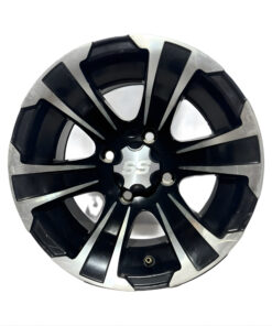 RIN 12X7 EN BARRENACION 4-110 PARA CUATRIMOTO O RZR BLACK MACHINE