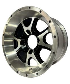 Alternative view of RIN PARA CUATRIMOTO 12X7 EN BARRENACION 4-110 MARCA ITP SEMINUEVO