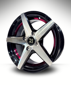 Alternative view of RINES 13X5 4-100 R1 COLOR BLACK MARCA R1