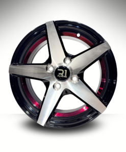 RINES 13X5 4-100 R1 COLOR BLACK MARCA R1